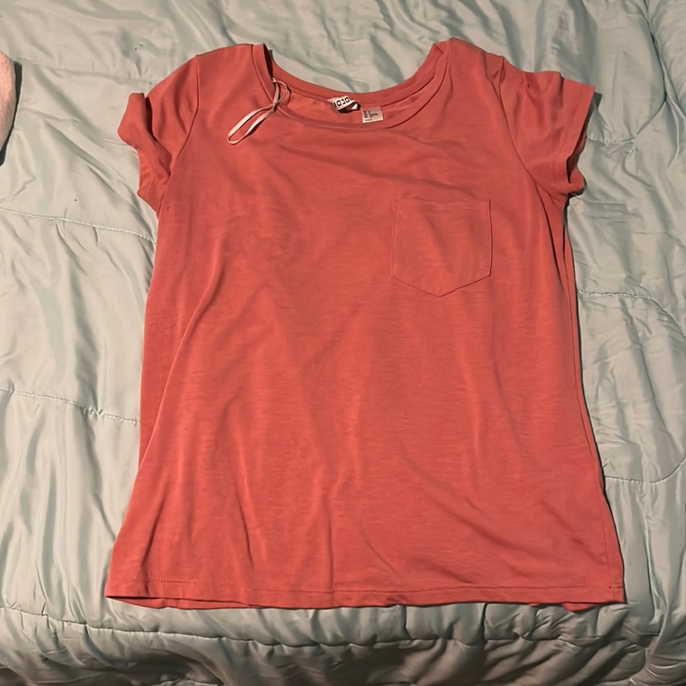 more of a reddish pink, size s